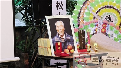 老兵灵堂。