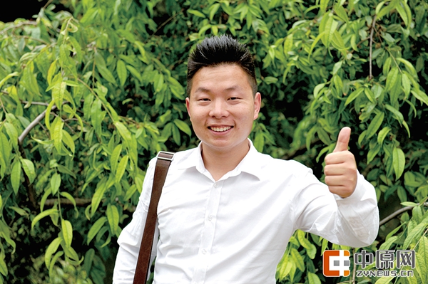 自信满满的张荣彬