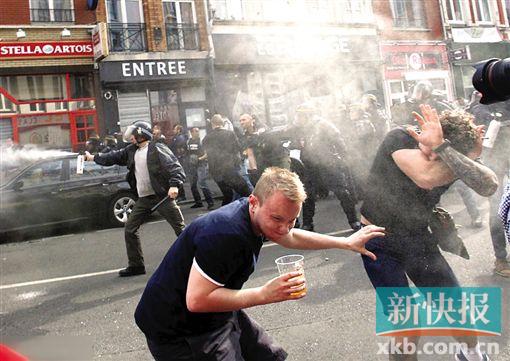 ■欧洲球迷大闹法兰西。