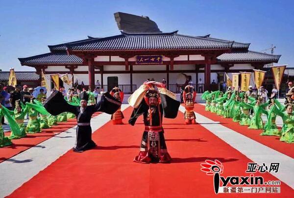 汉剧院关公戏剧表演。