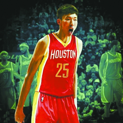 周琦要像姚明一样坐火箭了