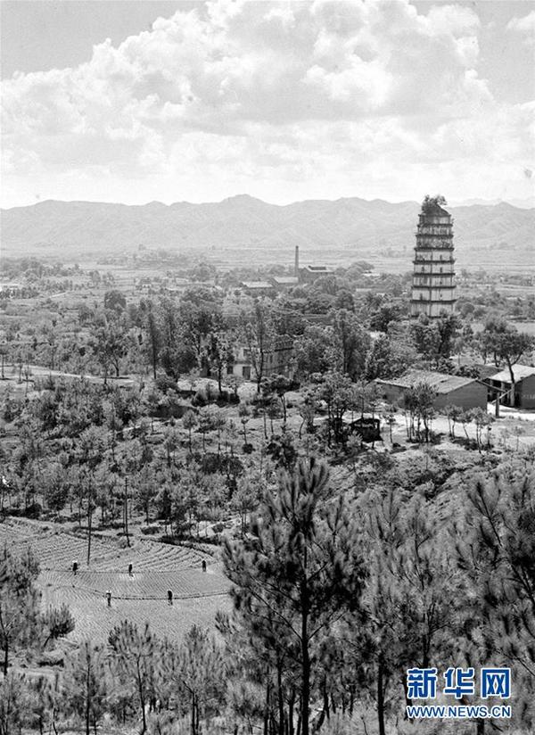 这是昔日瑞金一景(资料照片)。