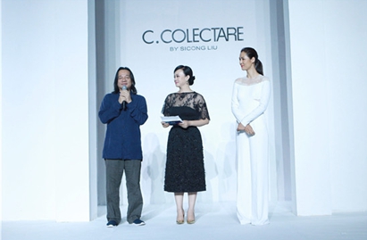 中国服装设计师协会副主席、中国金顶奖设计师张肇达先生接受采访