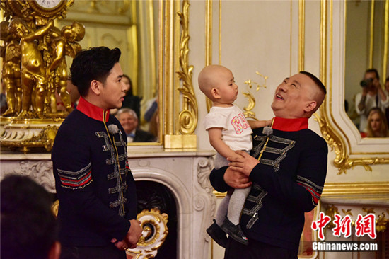 郭德纲找到新搭档喜笑颜开