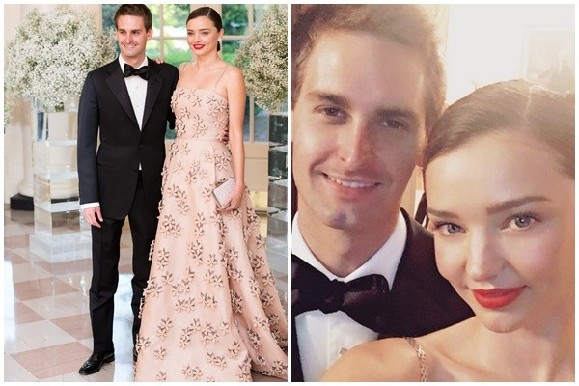 米兰达可儿与百亿科技业男友斯皮格尔稳定交往1年多