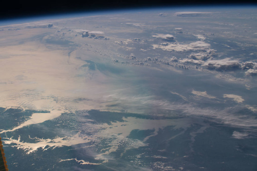 NASA宇航员杰夫&middot;威廉姆斯拍摄了这张照片。（图片来源：NASA）