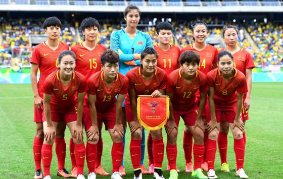 吴海燕首发 中国女足奥运首战0 3不敌巴西女足