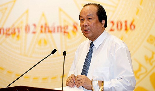 越南政府办公室主任梅进勇答记者问（网页截图）