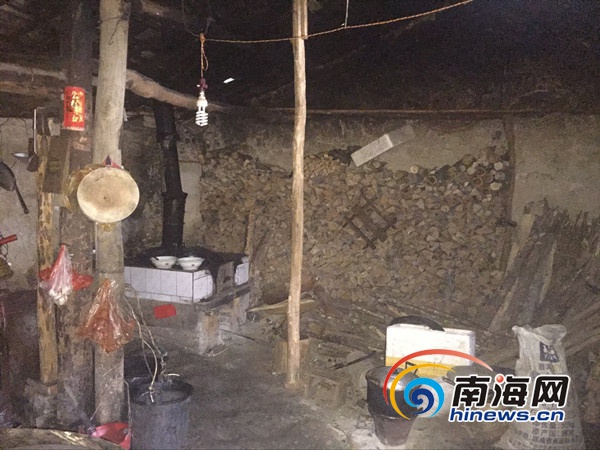 蔡仁鸿家的厨房。南海网记者 马伟元 摄
