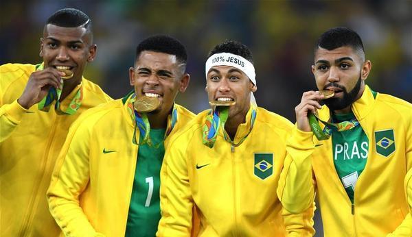 奥运会金牌 巴西足球最后的遮羞布