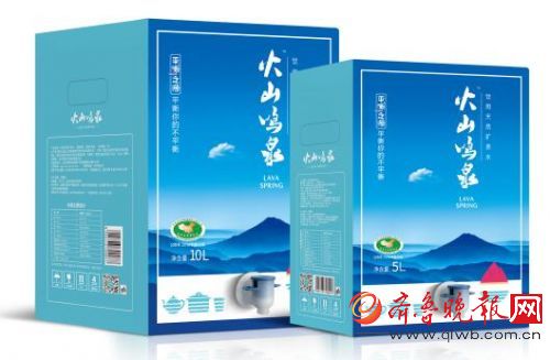 火山鸣泉·平衡之源天然苏打矿泉水BIB包装