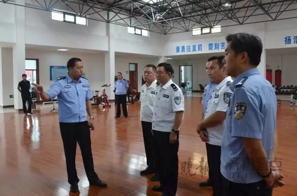 招远市公安局举行一级民警训练基地挂牌仪式