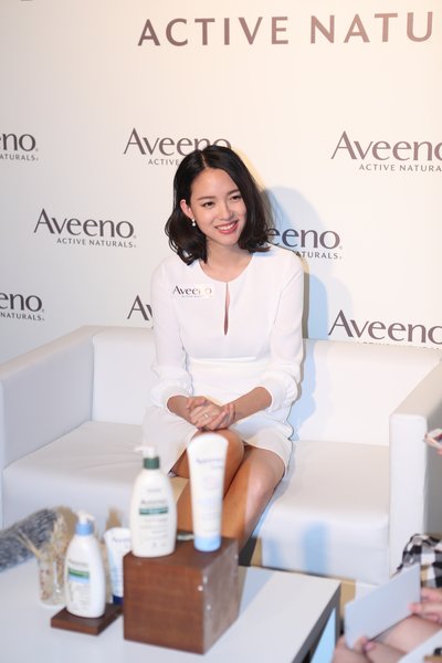 世界小姐张梓琳分享Aveeno爱用心得