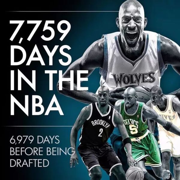 　　征战NBA联盟7759天的老将加内特
