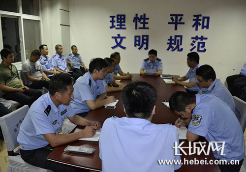 “美丽河北·最美政法干警”候选人刘焕仁。图片由河北省委政法委提供