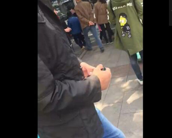 游客拍小偷视频报案,西安警方:视频中和偷手机