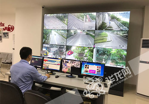 “互联网+”模式下的派出所警务室。渝中警方供图