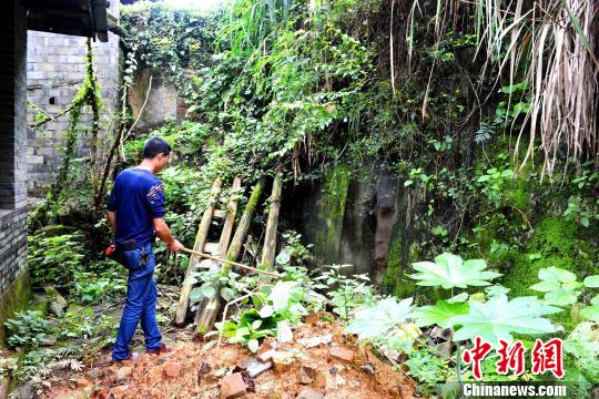 福建宁德一州里现抗战时代地道遗址(图)