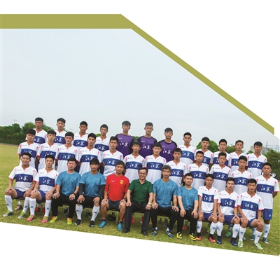 江苏江阴高级中学足球队 从全国U15冠军打到