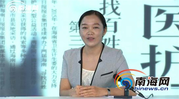 海南省人民医院护士王清华传授造口治疗技术 