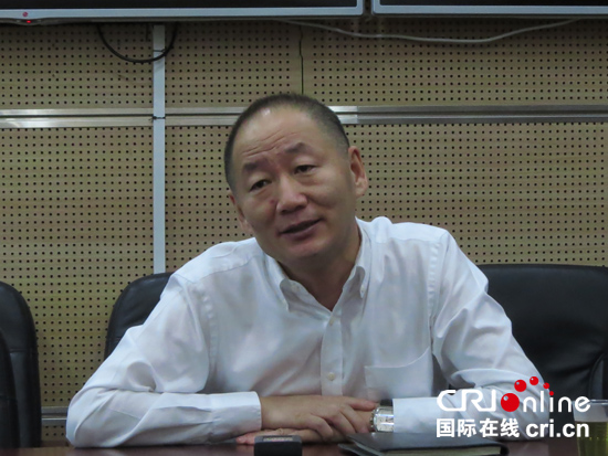 罗湖医院集团院长孙喜琢(摄影:梁爽)