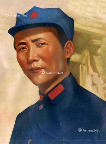 埃德加·斯诺 戴八角帽的毛主席