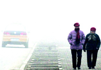济宁重污染天气预警由黄色升级至橙色 霾大人