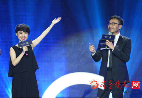 歌瑞森年中会，汪涵点赞