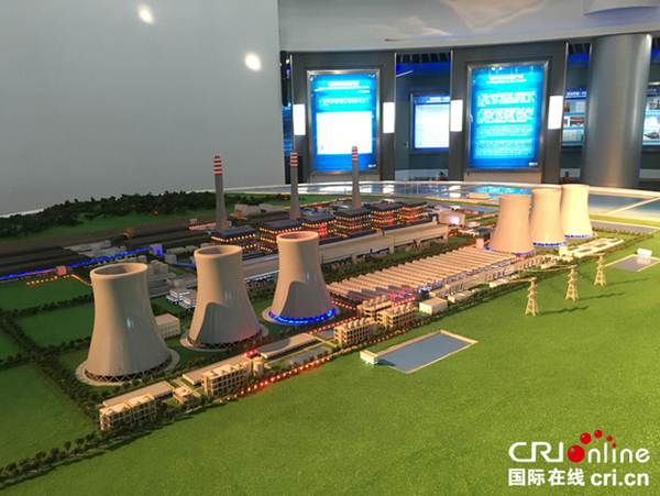 国投北疆发电厂循环经济项目模型 赵春晓摄