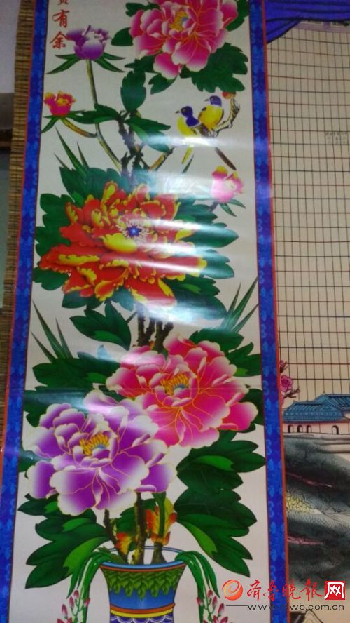 即墨农家过年民俗：大年夜供桌，供奉历代祖先回家过年  齐鲁晚报 记者 周青先 摄