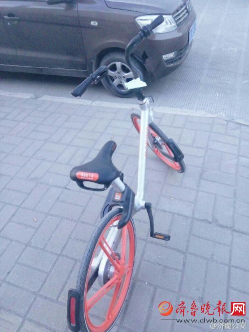 交警对共享单车开违停罚单?假的!济南天桥交警