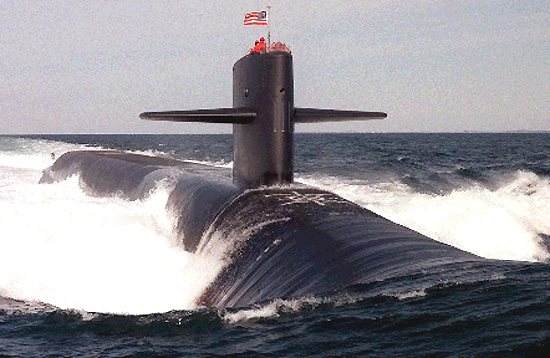 资料图：美军核潜艇