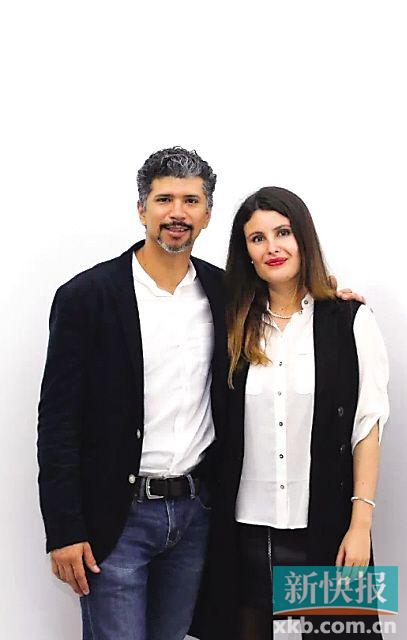 ■Jose Luis Vilchez(左)和Mariana Lozano(右)。