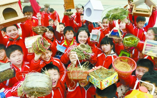 保护候鸟守护绿色家园