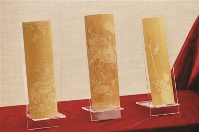 《匠心无声 传承有道——金陵竹刻赵荣作品展》在南京市民俗博物馆