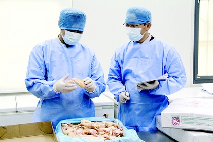 广东省食品检验所食品抽样任务量一年达4万批