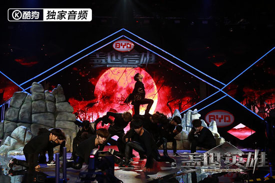 圈粉500万 难度升级挑战BigBang|表演| 成员_凤