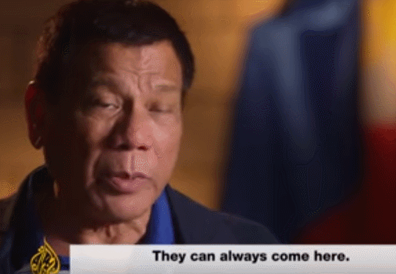 杜特尔特：西方伪善 欢迎难民来菲律宾