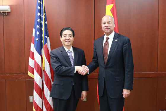 中国公安部与美国国土安全部第三次部级会晤举行