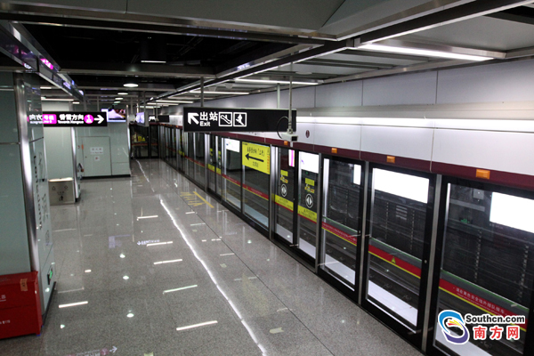 半月后广州地铁新线开通 到底长啥样？