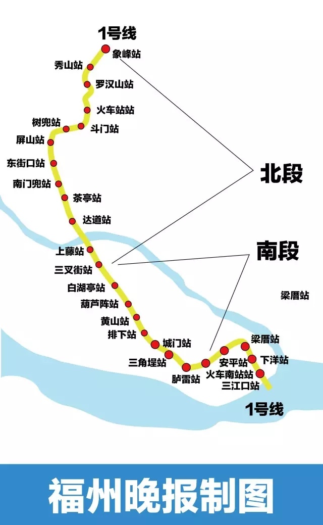 好消息！福州地铁4号线5号线年内开工，6号线年中全线开工