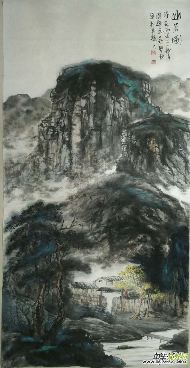 寄情山水真性在情趣高古写丹青——记山水画家马相魁先生