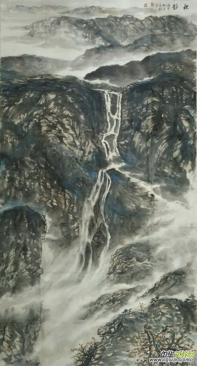 寄情山水真性在情趣高古写丹青——记山水画家马相魁先生