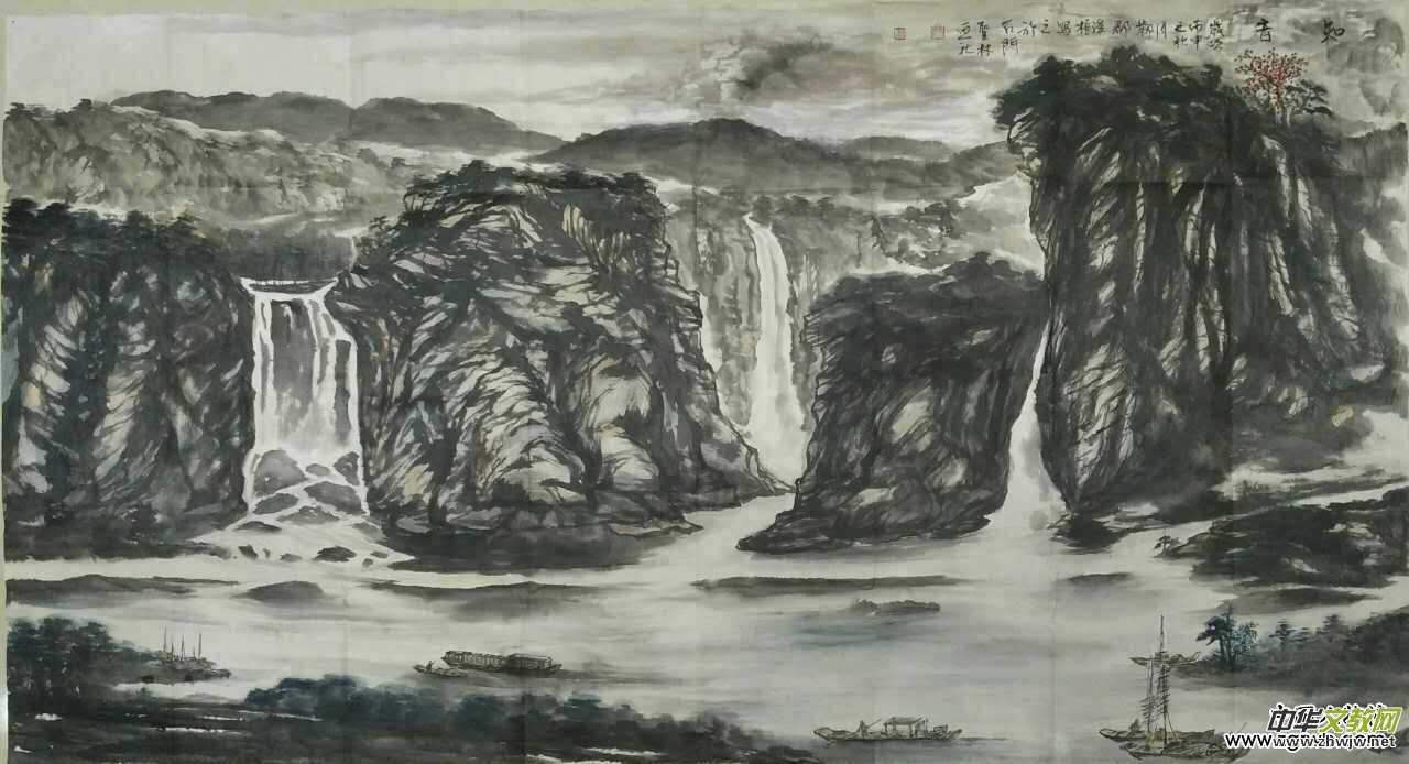 寄情山水真性在情趣高古写丹青——记山水画家马相魁先生