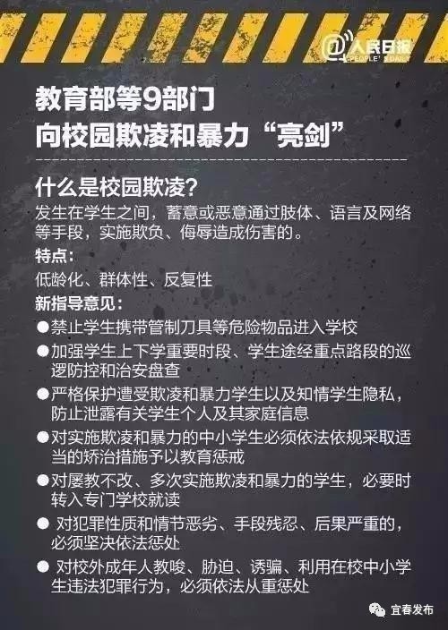 反校园欺凌和暴力!宜春明察暗访 公布举报电话