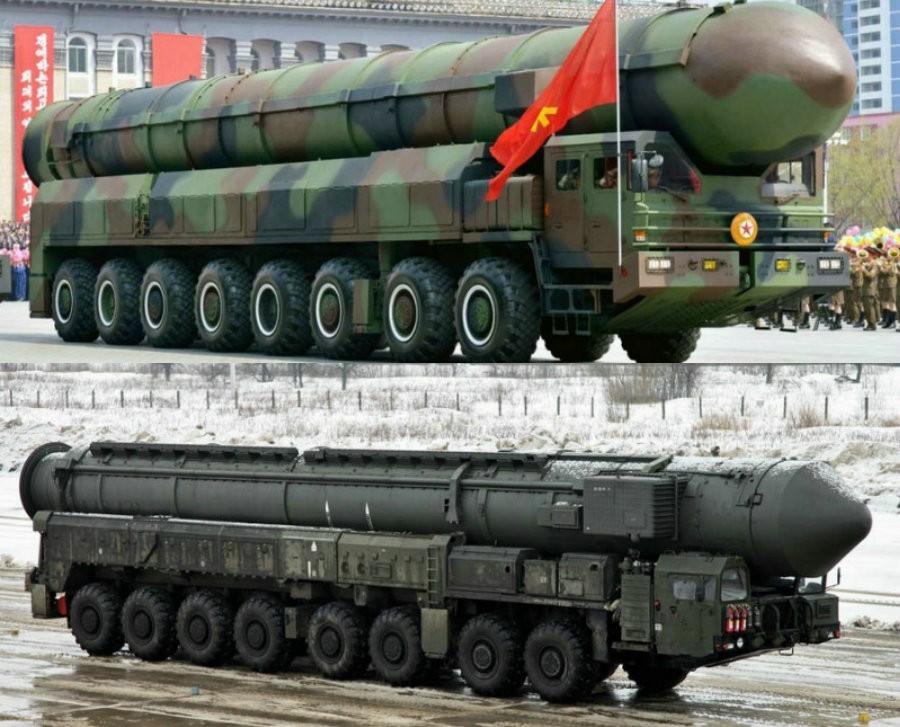 中国导弹专家：朝鲜大阅兵上的战略导弹应是模型