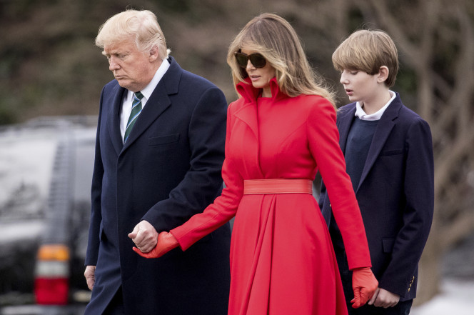 特朗普小儿子将搬家 白宫时隔50年再有总统之子入住