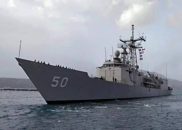 台军等了20年的美制战舰，低调抵达台湾
