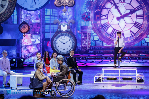 王珞丹喊你常回家看看恩维传媒舞台视觉教你说