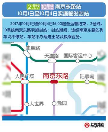 注意!上海地铁1、2、8号线10月1日-3日延长运